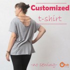customizar camisetas con abalorios en la espalda